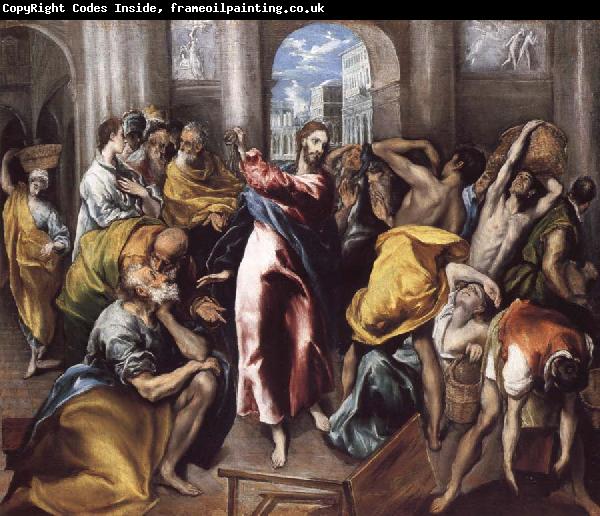 El Greco Christ Driving the Traders from the Temple